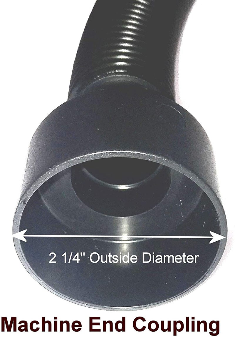 MP Maresh Products Maresh Products Compatible Replacement for Some Shop Vac & Ridgid Style Vacuum Cleaners Commercial Grade Hose with Tool Set, Has 2 1/4" Machine End Coupling & Uses the Standard 1 1/4" Hose Attachments - Image 4